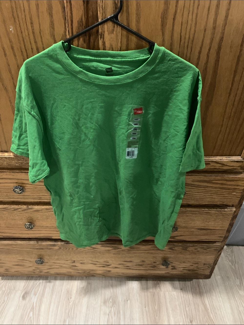 Hanes Bright Green Short-Sleeve Tee